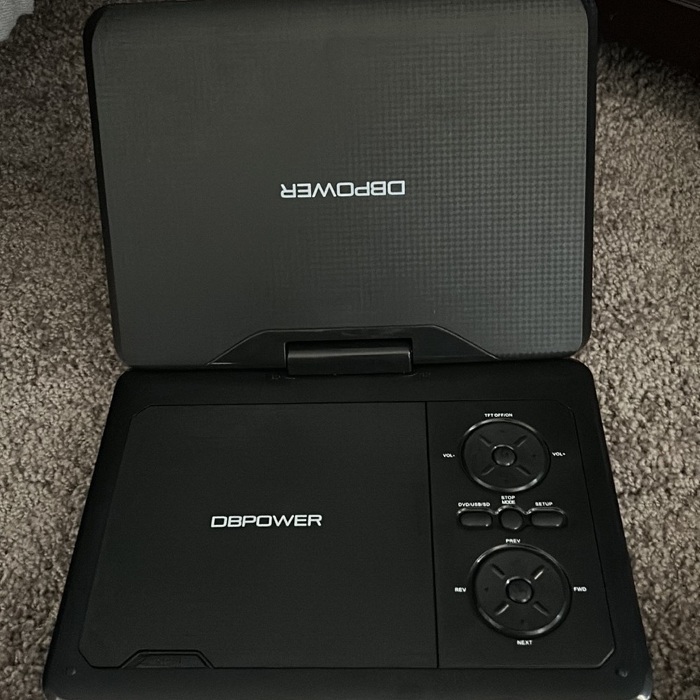 DBPower portable DVD player